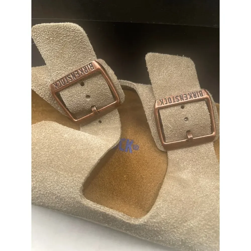 Birkenstock Women's Arizona Suede Sandals Size 41EU - Picture 7 of 9